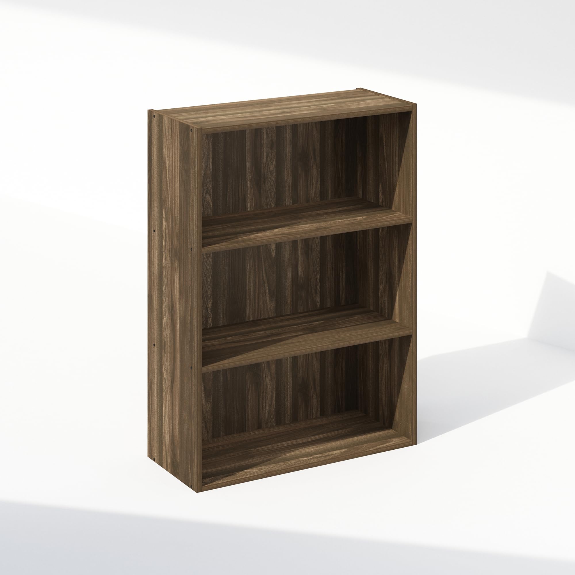 Amazon｜Furinno シンプルオープンシェルフ 本棚 3段 コロンビア
